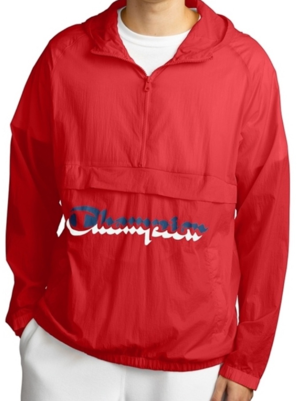 New! Champion Manorak Red Jacket Very Lightweight Size Small Retail $60 NWT
